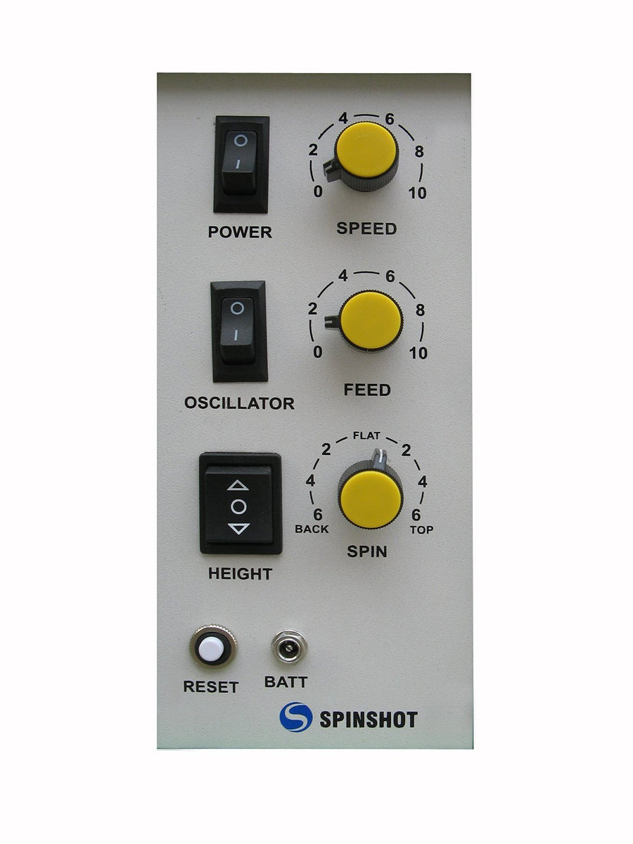 Control Panel for Spinshot Pro Tennis Ball Machine